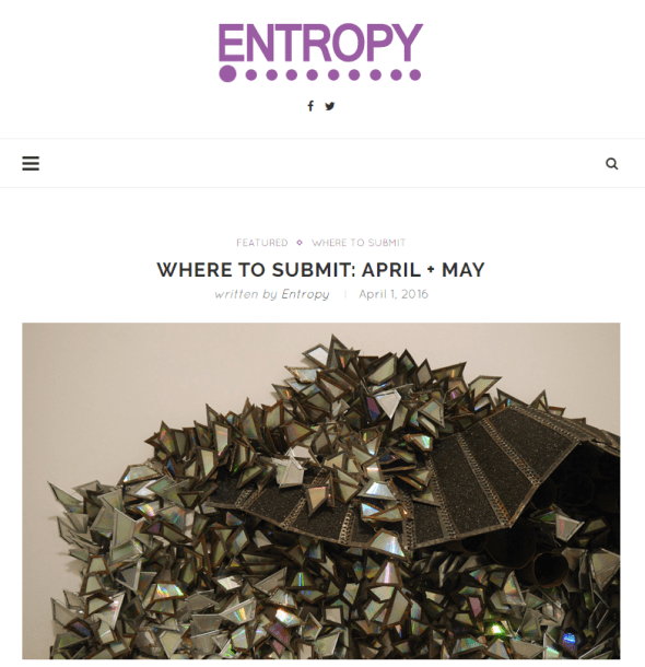 entropy may